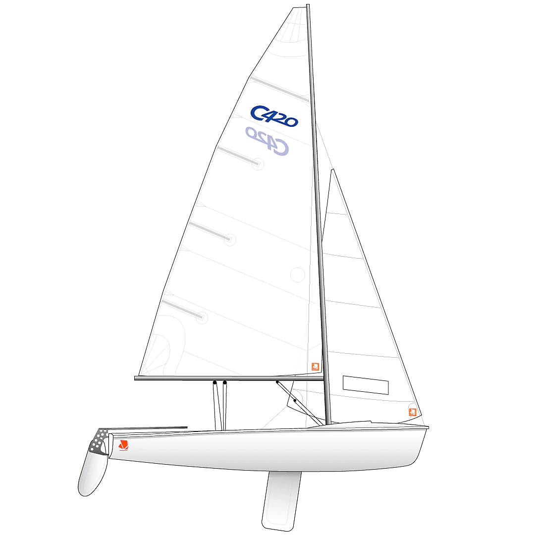 c 420 sailboat